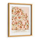 Buenos Aires, Mapas negros Tonos tierra 17 - Emiliano Deificus | Cuadro decorativo de Canvas Lab