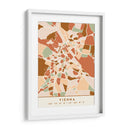 Vienna, Mapas negros Tonos tierra 92 - Emiliano Deificus | Cuadro decorativo de Canvas Lab