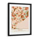 Venecia, Mapas negros Tonos tierra 91 - Emiliano Deificus | Cuadro decorativo de Canvas Lab
