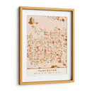 Vancouver, Mapas negros Tonos tierra 90 - Emiliano Deificus | Cuadro decorativo de Canvas Lab