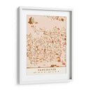 Vancouver, Mapas negros Tonos tierra 90 - Emiliano Deificus | Cuadro decorativo de Canvas Lab