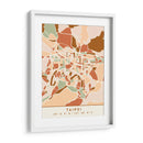 Taipei, Mapas negros Tonos tierra 85 - Emiliano Deificus | Cuadro decorativo de Canvas Lab