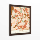 Roma, Mapas negros Tonos tierra 72 - Emiliano Deificus | Cuadro decorativo de Canvas Lab