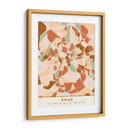 Roma, Mapas negros Tonos tierra 72 - Emiliano Deificus | Cuadro decorativo de Canvas Lab