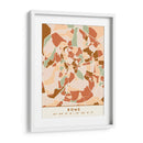 Roma, Mapas negros Tonos tierra 72 - Emiliano Deificus | Cuadro decorativo de Canvas Lab