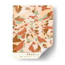 Praga, Mapas negros Tonos tierra 69 - Emiliano Deificus | Cuadro decorativo de Canvas Lab