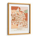 Fenix, Mapas negros Tonos tierra 66 - Emiliano Deificus | Cuadro decorativo de Canvas Lab