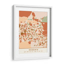 Fenix, Mapas negros Tonos tierra 66 - Emiliano Deificus | Cuadro decorativo de Canvas Lab