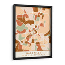 Nasvhille, Mapas negros Tonos tierra 59 - Emiliano Deificus | Cuadro decorativo de Canvas Lab