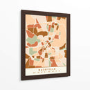 Nasvhille, Mapas negros Tonos tierra 59 - Emiliano Deificus | Cuadro decorativo de Canvas Lab