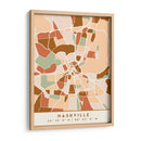 Nasvhille, Mapas negros Tonos tierra 59 - Emiliano Deificus | Cuadro decorativo de Canvas Lab