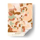 Nasvhille, Mapas negros Tonos tierra 59 - Emiliano Deificus | Cuadro decorativo de Canvas Lab