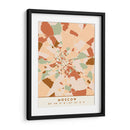 Moscu, Mapas negros Tonos tierra 56 - Emiliano Deificus | Cuadro decorativo de Canvas Lab