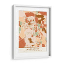 Marrakech, Mapas negros Tonos tierra 47 - Emiliano Deificus | Cuadro decorativo de Canvas Lab