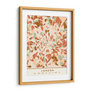 Londres, Mapas negros Tonos tierra 41 - Emiliano Deificus | Cuadro decorativo de Canvas Lab