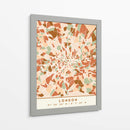 Londres, Mapas negros Tonos tierra 41 - Emiliano Deificus | Cuadro decorativo de Canvas Lab