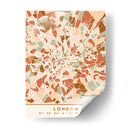 Londres, Mapas negros Tonos tierra 41 - Emiliano Deificus | Cuadro decorativo de Canvas Lab