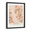 Liverpool, Mapas negros Tonos tierra 40 - Emiliano Deificus | Cuadro decorativo de Canvas Lab