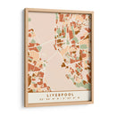 Liverpool, Mapas negros Tonos tierra 40 - Emiliano Deificus | Cuadro decorativo de Canvas Lab