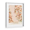 Liverpool, Mapas negros Tonos tierra 40 - Emiliano Deificus | Cuadro decorativo de Canvas Lab
