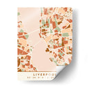 Liverpool, Mapas negros Tonos tierra 40 - Emiliano Deificus | Cuadro decorativo de Canvas Lab