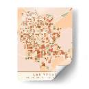 Las Vegas, Mapas negros Tonos tierra 38 - Emiliano Deificus | Cuadro decorativo de Canvas Lab