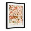 Hamburgo, Mapas negros Tonos tierra 31 - Emiliano Deificus | Cuadro decorativo de Canvas Lab