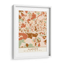 Hamburgo, Mapas negros Tonos tierra 31 - Emiliano Deificus | Cuadro decorativo de Canvas Lab