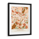 Florencia, Mapas Negros Tonos Tierra 30 - Emiliano Deificus | Cuadro decorativo de Canvas Lab