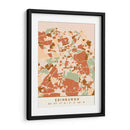 Edinburgh, Mapas negros Tonos tierra 29 - Emiliano Deificus | Cuadro decorativo de Canvas Lab