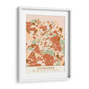 Edinburgh, Mapas negros Tonos tierra 29 - Emiliano Deificus | Cuadro decorativo de Canvas Lab