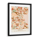 Dublin, Mapas negros Tonos tierra 28 - Emiliano Deificus | Cuadro decorativo de Canvas Lab