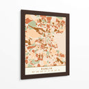 Dublin, Mapas negros Tonos tierra 28 - Emiliano Deificus | Cuadro decorativo de Canvas Lab