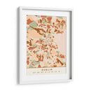 Dublin, Mapas negros Tonos tierra 28 - Emiliano Deificus | Cuadro decorativo de Canvas Lab