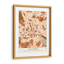 Colonia, Mapas negros Tonos tierra 22 - Emiliano Deificus | Cuadro decorativo de Canvas Lab