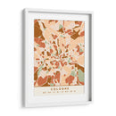 Colonia, Mapas negros Tonos tierra 22 - Emiliano Deificus | Cuadro decorativo de Canvas Lab