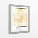 Atlanta, 1 Mapas 3 21 - Emiliano Deificus | Cuadro decorativo de Canvas Lab