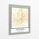 Atlanta, 1 Mapas 3 21 - Emiliano Deificus | Cuadro decorativo de Canvas Lab