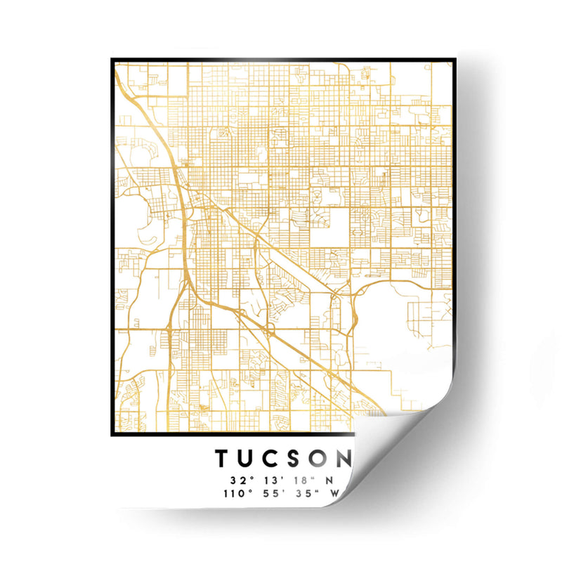 Tucson, 1 Mapas 3 19 - Emiliano Deificus | Cuadro decorativo de Canvas Lab