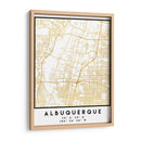 Albuquerque, 1 Mapas 3 18 - Emiliano Deificus | Cuadro decorativo de Canvas Lab