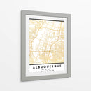 Albuquerque, 1 Mapas 3 18 - Emiliano Deificus | Cuadro decorativo de Canvas Lab