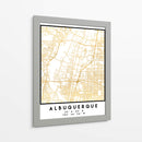 Albuquerque, 1 Mapas 3 18 - Emiliano Deificus | Cuadro decorativo de Canvas Lab