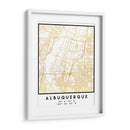 Albuquerque, 1 Mapas 3 18 - Emiliano Deificus | Cuadro decorativo de Canvas Lab