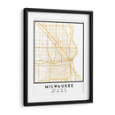 Milwaukee, 1 Mapas 3 17 - Emiliano Deificus | Cuadro decorativo de Canvas Lab