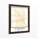 Milwaukee, 1 Mapas 3 17 - Emiliano Deificus | Cuadro decorativo de Canvas Lab
