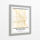 Milwaukee, 1 Mapas 3 17 - Emiliano Deificus | Cuadro decorativo de Canvas Lab