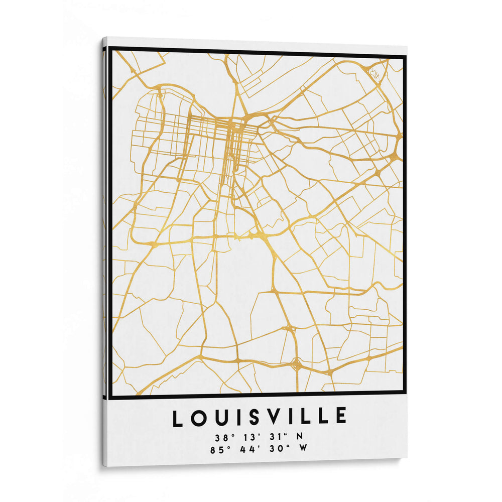 Louisville, 1 Mapas 3 16 - Emiliano Deificus | Cuadro decorativo de Canvas Lab