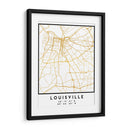 Louisville, 1 Mapas 3 16 - Emiliano Deificus | Cuadro decorativo de Canvas Lab