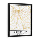 Louisville, 1 Mapas 3 16 - Emiliano Deificus | Cuadro decorativo de Canvas Lab