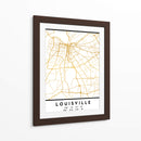 Louisville, 1 Mapas 3 16 - Emiliano Deificus | Cuadro decorativo de Canvas Lab